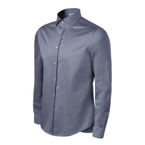 Koszula męska Journey (storm gray melange) 2XL