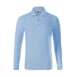 Koszulka polo dziecięca Pique Polo LS (błękitny) 122 cm/6 lat