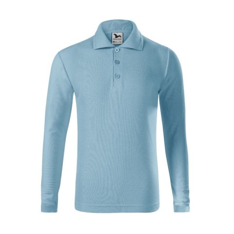 Koszulka polo dziecięca Pique Polo LS (błękitny) 134 cm/8 lat Koszulka polo dziecięca Pique Polo LS (błękitny) 134 cm/8 lat