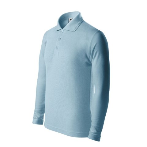 Koszulka polo dziecięca Pique Polo LS (błękitny) 146 cm/10 lat Koszulka polo dziecięca Pique Polo LS (błękitny) 146 cm/10 lat