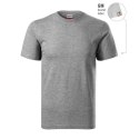 Koszulka unisex Base (ciemnoszary melanż (brand label)) M