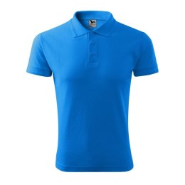 Koszulka polo męska Pique Polo (snorkel blue) M