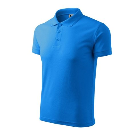 Koszulka polo męska Pique Polo (snorkel blue) S Koszulka polo męska Pique Polo (snorkel blue) S