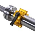 Gryf olimpijski 20 kg / 2200 mm z zaciskami lock jaw HMS GO1100 N/A