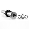Gryf olimpijski 8,3 kg / 1200 mm z zaciskami lock jaw HMS GO160 N/A