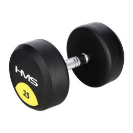 Hantla gumowana 25kg HMS HG PRO 25 N/A