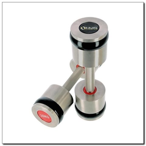 Hantle chromowane 2x10kg silikonowe elementy HMS HH10 N/A Hantle chromowane 2x10kg silikonowe elementy HMS HH10 N/A