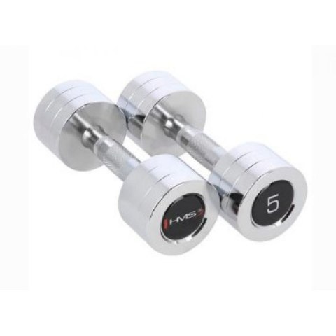 Hantle chromowane 2x5 kg HMS CHD05 N/A Hantle chromowane 2x5 kg HMS CHD05 N/A