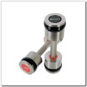 Hantle chromowane 2x7kg silikonowe elementy HMS HH07 N/A