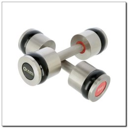 Hantle chromowane 2x8 kg silikonowe elementy HMS Premium HH08 N/A