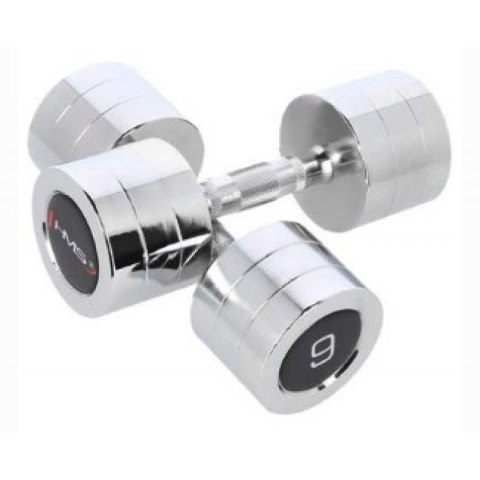 Hantle chromowane 2x9 kg HMS CHD09 N/A Hantle chromowane 2x9 kg HMS CHD09 N/A