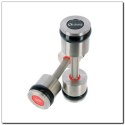 Hantle chromowane 2x9 kg silikonowe elementy HMS Premium HH09 N/A