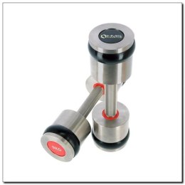 Hantle chromowane 2x9 kg silikonowe elementy HMS Premium HH09 N/A
