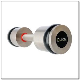 Hantle chromowane 2x9 kg silikonowe elementy HMS Premium HH09 N/A