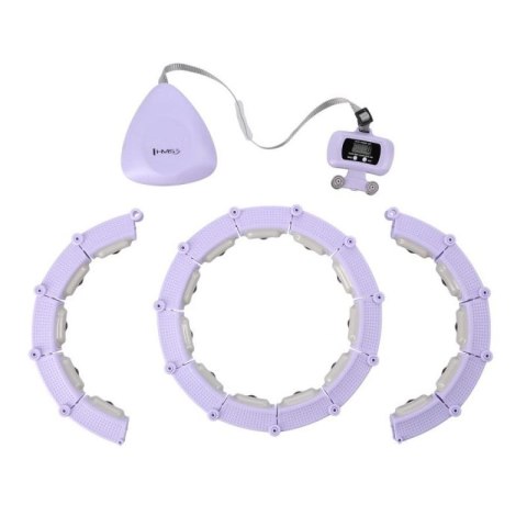 Hula hop HMS HHM14 z magnesami, obciążnikiem i licznikiem fioletowy N/A Hula hop HMS HHM14 z magnesami, obciążnikiem i licznikiem fioletowy N/A