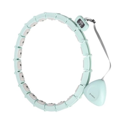 Hula hop HMS HHM14 z magnesami, obciążnikiem i licznikiem zielony N/A Hula hop HMS HHM14 z magnesami, obciążnikiem i licznikiem zielony N/A