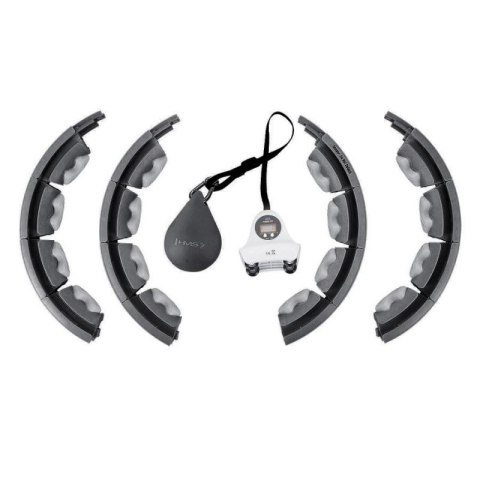 Hula hop HMS HHW06 z wypustkami, obciążnikiem i licznikiem czarny N/A Hula hop HMS HHW06 z wypustkami, obciążnikiem i licznikiem czarny N/A