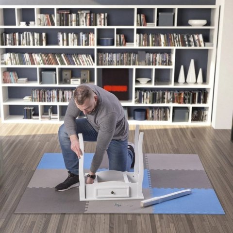 Mata puzzle Multipack One Fitness MP10 niebiesko-szare 9 elementów 10 mm N/A Mata puzzle Multipack One Fitness MP10 niebiesko-szare 9 elementów 10 mm N/A