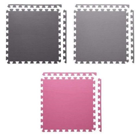 Mata puzzle Multipack One Fitness MP10 różowo-szare 9 elementów 10 mm N/A Mata puzzle Multipack One Fitness MP10 różowo-szare 9 elementów 10 mm N/A