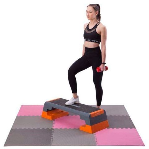Mata puzzle Multipack One Fitness MP10 różowo-szare 9 elementów 10 mm N/A Mata puzzle Multipack One Fitness MP10 różowo-szare 9 elementów 10 mm N/A
