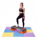 Mata puzzle multipack One Fitness MP10 żółto-niebiesko-fioletowa N/A