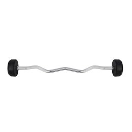 Sztanga/Gryf stały gumowany łamany 35 kg HMS GSL35 N/A