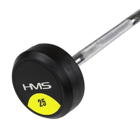 Sztanga/gryf stały gumowany 25 kg HMS GSG25 N/A Sztanga/gryf stały gumowany 25 kg HMS GSG25 N/A