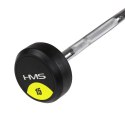 Sztanga/gryf stały gumowany łamany 15 kg HMS GSL15 N/A