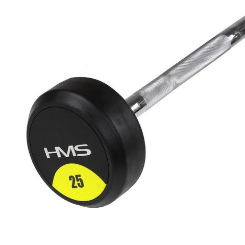 Sztanga/gryf stały gumowany łamany 25 kg HMS GSL25 N/A Sztanga/gryf stały gumowany łamany 25 kg HMS GSL25 N/A
