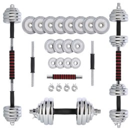 Sztangielki-Sztanga w walizce 2w1 SGP30 HMS 2x15 kg N/A