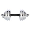 Sztangielki-Sztanga w walizce 2w1 SGP30 HMS 2x15 kg N/A