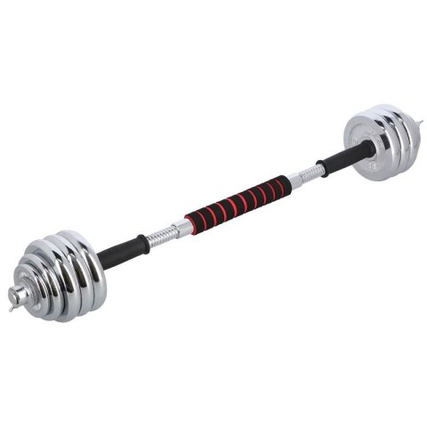 Sztangielki-Sztanga w walizce 2w1 SGP30 HMS 2x15 kg N/A Sztangielki-Sztanga w walizce 2w1 SGP30 HMS 2x15 kg N/A