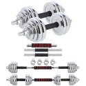 Sztangielki-Sztanga w walizce 2w1 SGP30 HMS 2x15 kg N/A