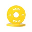 Talerz olimpijski Bumper 2x1.5kg Żółty HMS CBRS15 N/A