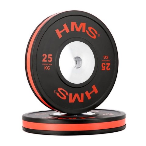 BTBR Set zestaw talerzy olimpijskich Bumper- 2x (10kg,15kg,20kg,25kg) HMS BTBR SET N/A BTBR Set zestaw talerzy olimpijskich Bumper- 2x (10kg,15kg,20kg,25kg) HMS BTBR SET N/A