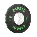 BTBR Set zestaw talerzy olimpijskich Bumper- 2x (10kg,15kg,20kg,25kg) HMS BTBR SET N/A