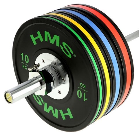 BTBR Set zestaw talerzy olimpijskich Bumper- 2x (10kg,15kg,20kg,25kg) HMS BTBR SET N/A BTBR Set zestaw talerzy olimpijskich Bumper- 2x (10kg,15kg,20kg,25kg) HMS BTBR SET N/A