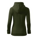Bluza damska Trendy Zipper (military) 2XL