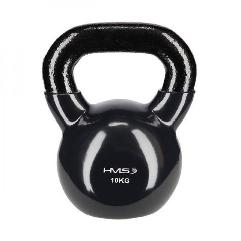 Kettlebell winylowy 10 kg czarny HMS KNV10 N/A Kettlebell winylowy 10 kg czarny HMS KNV10 N/A