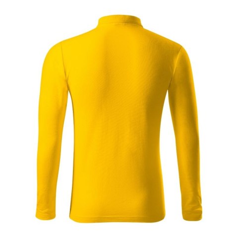 Koszulka polo męska Pique Polo LS (żółty) 2XL Koszulka polo męska Pique Polo LS (żółty) 2XL