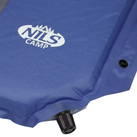 Mata samopompująca z poduszką NILS CAMP NC4349 Niebiesko-szara N/A Mata samopompująca z poduszką NILS CAMP NC4349 Niebiesko-szara N/A