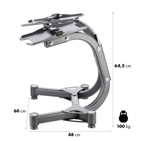 STOJAK NA SZTANGIELKI REGULOWANE HMS PREMIUM STR10 PRO N/A STOJAK NA SZTANGIELKI REGULOWANE HMS PREMIUM STR10 PRO N/A