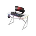 Biurko gamingowe Huzaro Hero 1.7 RGB White N/A