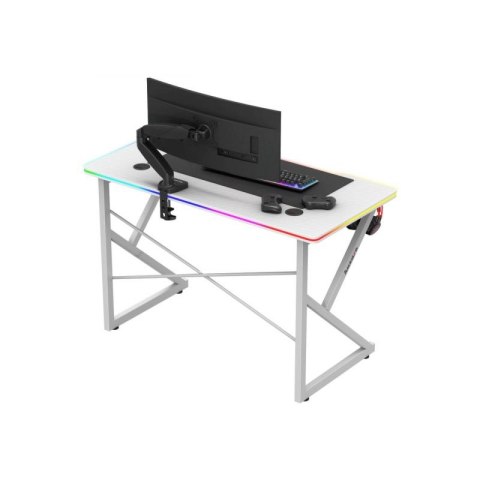 Biurko gamingowe Huzaro Hero 1.7 RGB White N/A Biurko gamingowe Huzaro Hero 1.7 RGB White N/A
