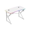 Biurko gamingowe Huzaro Hero 1.7 RGB White N/A