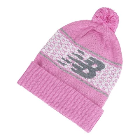 Czapka New Balance Flying Nb Pom Beanie Rs LAH33008RS uniwersalny Czapka New Balance Flying Nb Pom Beanie Rs LAH33008RS uniwersalny