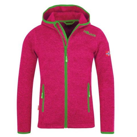 Kurtka polarowa Trollkids Girls Jondalen Jacket XT Jr 221-213 152