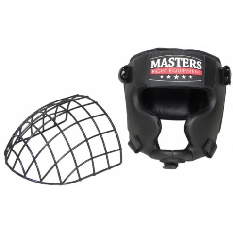Kask bokserski Masters z kratką - KSS-4BPK 02312-KM01 L Kask bokserski Masters z kratką - KSS-4BPK 02312-KM01 L