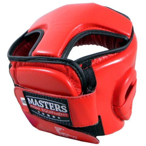 Kask turniejowy MASTERS - KTOP-1 0217-02M czarny+L Kask turniejowy MASTERS - KTOP-1 0217-02M czarny+L