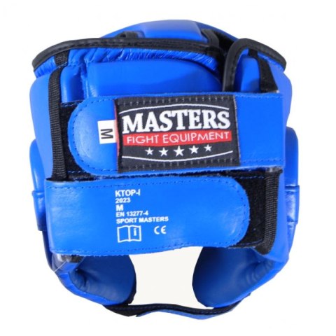 Kask turniejowy MASTERS - KTOP-1 0217-02M czarny+M Kask turniejowy MASTERS - KTOP-1 0217-02M czarny+M